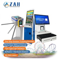 Logiciel de billetterie pour borne de libre-service et point de vente (PDV) – Réservation en ligne pour sites touristiques et attractions – Code QR – Frais uniques – Sans abonnement annuel