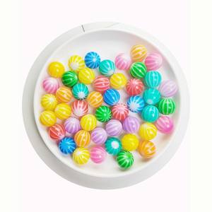 Boules de bonbons en résine multicolores, bonbons à la pastèque, bonbons ronds arc-en-ciel DIY, nourriture miniature pour maison de poupée, petite idée cadeau pour enfants G - Product Image 2