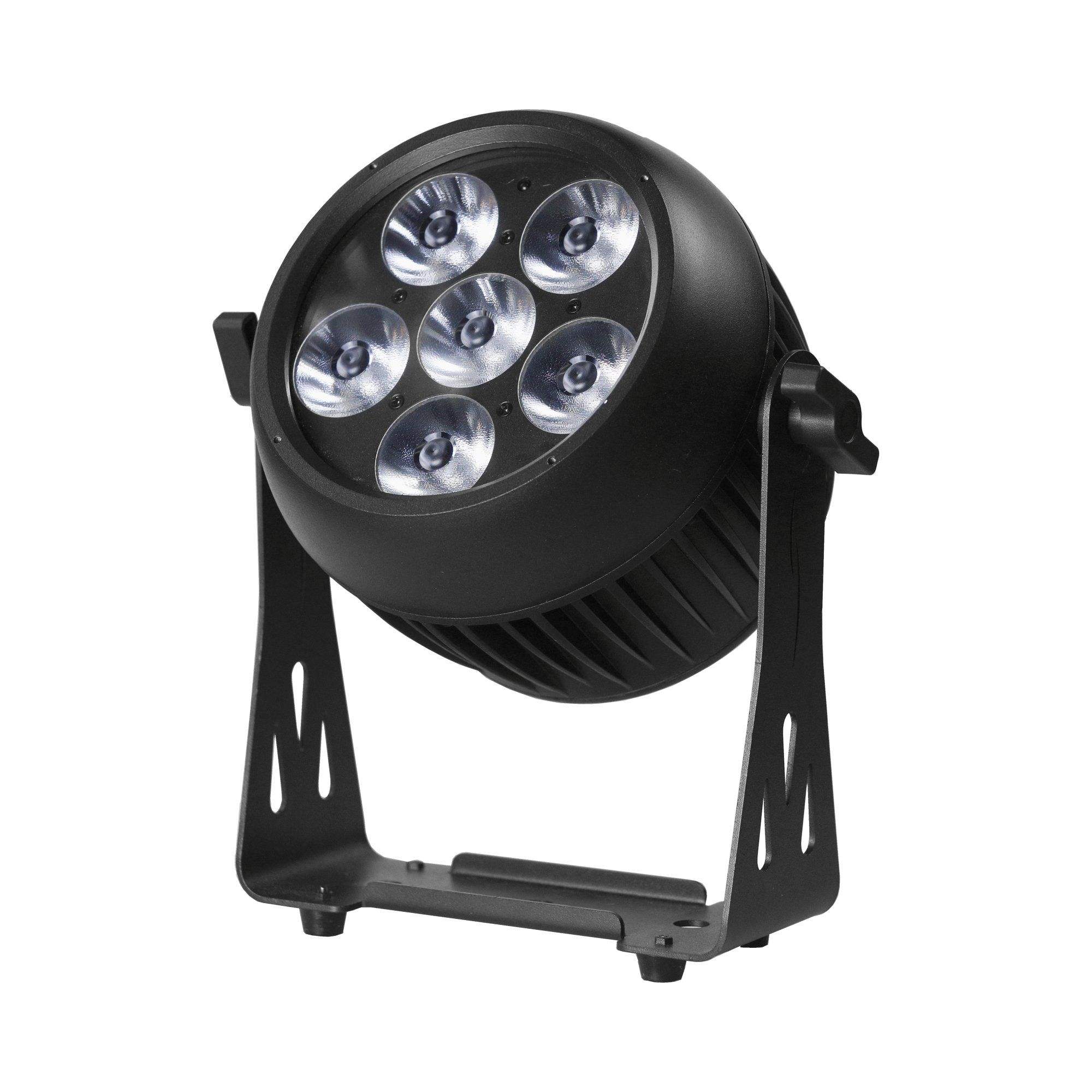 Outdoor 6x20w RGBWAUV Wireless LED Flood Light Remote-Control