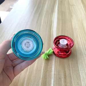 Compétition professionnelle haute vitesse adultes jouet rouge doré réactif magique yo yo balle alliage métal <span class=keywords><strong>yoyo</strong></span> avec roulement - Product Image 5