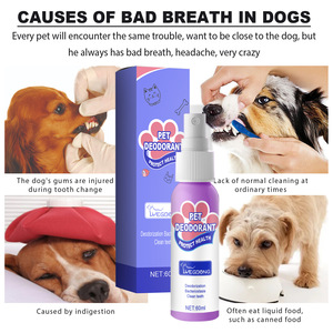 Wholesale Pet Spray <strong>Dog</strong> Oral Care Bad Breath Teeth Cleaning Breath Freshener <strong>Plaque</strong> <strong>Remover</strong> - Product Image 5