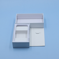 Boîte d'emballage de téléphone portable en carton blanc haut de gamme personnalisé Boîte mobile de stratification mate