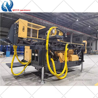 Machine de forage rotative hydraulique sur chenilles QIYUN pour puits miniers, moteur haute productivité, profondeur max. 500m – Vente chaude