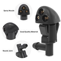 Boquillas Ajustables para Limpiaparabrisas Delanteros, Repuesto 94556605, Compatible con Chevy Cruze J300