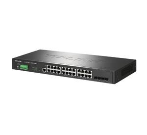 สวิตช์อุตสาหกรรม TP-LINK รุ่น TL-IS530-24G4F แบบ Layer 3 พร้อมพอร์ต 24 กิกะบิต RJ45 และ 4 สล็อต SFP สำหรับระบบอัตโนมัติในโรงงานและเครือข่ายหลัก - Product Image 2