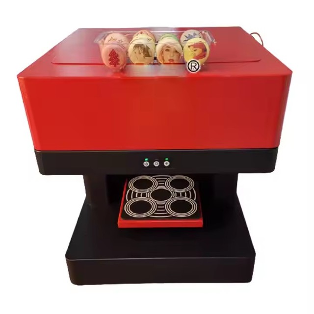 Automatic Digital Flatbed Printer for Cake Chocolate Candy Cookie Colorful Inkjet Edible Ink Machine Food-Grade Flatbed Printer