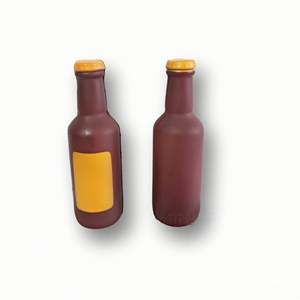 Pelotas Antiestrés Personalizadas con Logotipo, en Forma de Botella de Cerveza, Material PU, Espuma - Product Image 2
