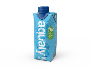 LY Company AQUALY Brand Premium Eau plate enrichie AQUALY 330ml Made In Dominican Republic - Product Image 2