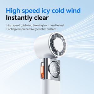 Ventilador de Mano 2026, Carga USB, Alta Velocidad, Portátil, para Exteriores, Fabricante, Venta al Por Mayor, Personalización - Product Image 4