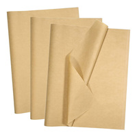 Petit papier d'emballage de fleurs imperméable Vintage, fournitures de fleuriste, papier Kraft pour emballer des fleurs, quantité minimale de commande