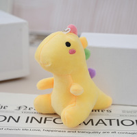 Nouveau Porte-clés Peluche Dinosaure 2026 – Pendentif et Jouet en Peluche pour Sac