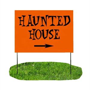 Panneaux publicitaires temporaires en polypropylène (PP) pour extérieur, résistants aux UV et imperméables, pour affichage routier, signalisation de chantier et signalisation de jardin. - Product Image 2