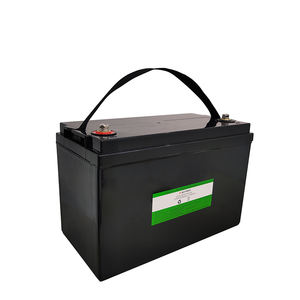 Batteria al litio ferro fosfato 25.6v lifepo4 24v 50Ah con CONTENITORE In ABS - Product Image 4