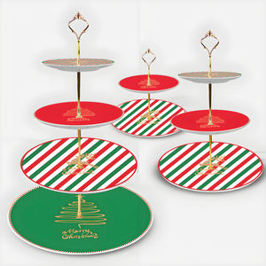 Wholesale <strong>Christmas</strong> <strong>Eve</strong> Green Charger <strong>Plates</strong>,Bone China Xmas Serving Dishes,<strong>Christmas</strong> Cookie <strong>Plate</strong> and Cup with Deer Design - Product Image 6