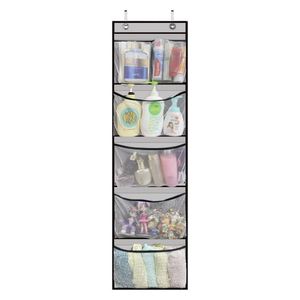 Organizador Colgante para Armario de 5 Compartimentos, Bolsa de Almacenamiento de Gran Capacidad para Detrás de la Puerta, Bolsa de Almacenamiento Multifuncional - Product Image 1