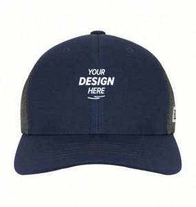 Casquette Trucker Personnalisée Broderie et Impression en Relief 100% Coton Tendance avec Dos en Maille Matière Velours/Tissu Éponge/Toile pour Usage Extérieur - Product Image 4