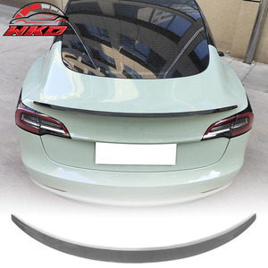 เหมาะสำหรับ Tesla Model 3 ปี 2017-2023 สปอยเลอร์ท้ายทรง OE ลายคาร์บอนไฟเบอร์ - Product Image 1