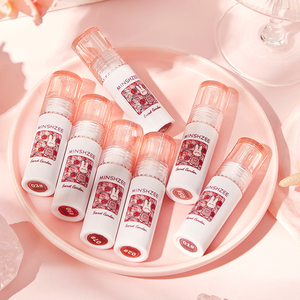Brillo Labial Mate de Terciopelo MINSHZEE, Brillo Labial Mate de Larga Duración, No se Transfiere, Efecto Labial Natural, <span class=keywords><strong>Secret</strong></span> Garden OEM al por Mayor - Product Image 4