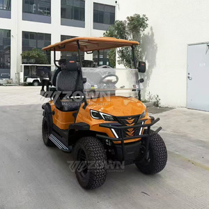 4 Seater Electric Golf Cart with Cargo <b>Box</b> Utility Vehicle 48V <b>for</b> Golf Course, Farm & Warehouse - Product Image 1