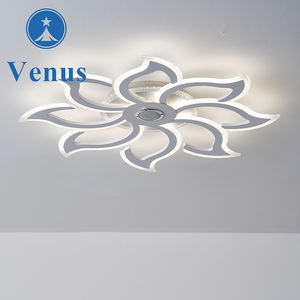 <span class=keywords><strong>Plafonnier</strong></span> LED moderne à télécommande, motif fleur épanouie, 72 pouces, intensité réglable, avec garantie de 2 ans - <span class=keywords><strong>Prix</strong></span> de gros - Product Image 2
