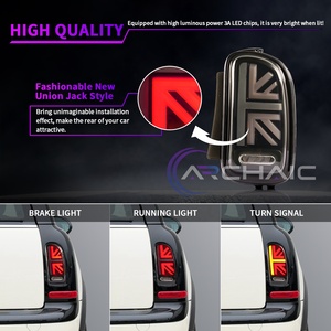 Feu arrière LED archaïque pour <span class=keywords><strong>MINI</strong></span> Cooper <span class=keywords><strong>Clubman</strong></span> R55 2007-2014 avec animation séquentielle <span class=keywords><strong>Mini</strong></span> Cooper R55 feux arrière feu arrière - Product Image 6