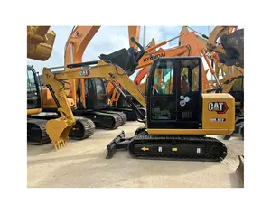 CAT305.5E2ตีนตะขาบไฮดรอลิก5.5ตันรถขุดมือสองสภาพสมบูรณ์ของญี่ปุ่น CAT305รถขุดมือสอง