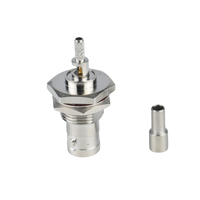 Adaptateur RF étanche BNC femelle à sertir BNC-KY-1.5 RFvoton 50 ohms pour connecteur RG174 LMR316 0-6 GHz