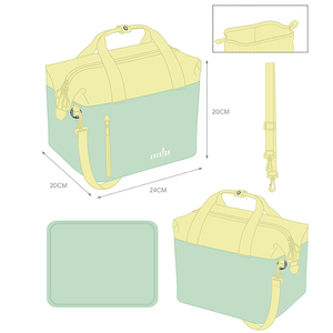 Bolsa Térmica para Picnic, de Tela Oxford, con Correa Cruzada, Ligera y Fácil de Transportar, en Oferta - Product Image 3