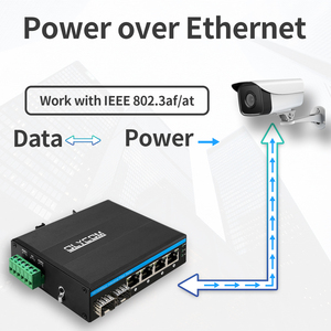 Switch PoE Industrial Olycom <span class=keywords><strong>de</strong></span> 4 Puertos, 10/100Mbps, Fast <span class=keywords><strong>Ethernet</strong></span>, Montaje en Riel DIN, Sin Gestión - Product Image 4