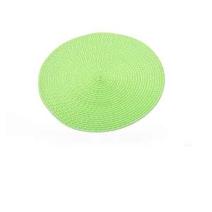 مفارش وسادات طاولة دائرية منسوجة عالية الجودة قابلة لإعادة التدوير وصديقة للبيئة، طقم من 4 قطع متعددة الأحجام وملونة من البولي بروبيلين - Product Image 4