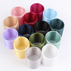 Cinta de Chifón Coreana de Nuevo Estilo, Brillante y Cepillada, para Accesorios de Pelo Hechos a Mano, Embalaje de Ropa y Ramos, 6mm*100 yardas - Product Image 6