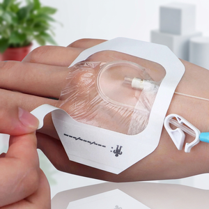 Apósito de fijación para cánula <span class=keywords><strong>IV</strong></span>, comparable a productos médicos, para el cuidado de heridas intravenosas, apósitos de película transparente para catéter - Product Image 1