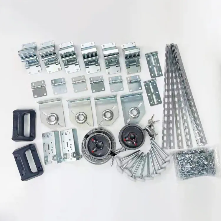 Großhandel Garagentor Teile Armaturen Hardware Kit Magnetische Schnitt Garagentor Hardware Zubehör für Garagentor