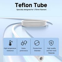 Tube d'imprimante 3D Creality, 1M, 2mm ID, tube Bowden en PTFE pour Ender 3