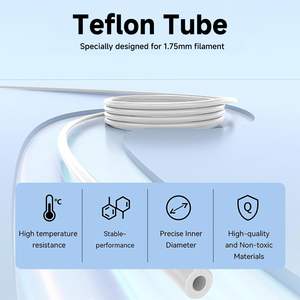 Tube en téflon pour imprimante 3D Creality, 1M, 2mm ID, tube Bowden en PTFE pour Ender 3 - Product Image 2