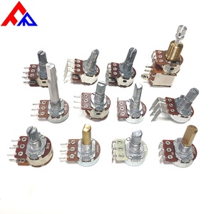 Wh148 loại 3-pin 5-Pin 6-pin chiết áp âm thanh 10K 25K 50K <span class=keywords><strong>100k</strong></span> quay trò chơi chiết áp - Product Image 5