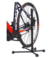 Support de réparation de vélo en acier avec crochet double de type tronc pour l'affichage et le stationnement des VTT