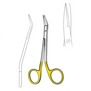 Ciseaux chirurgicaux Giunta 13,5 cm / 5-1/4 pouces TC Gold, acier inoxydable de qualité supérieure, instrument de coupe de précision - Product Image 1