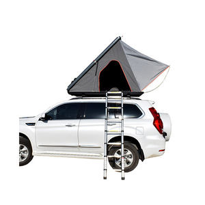 Tente de toit de <span class=keywords><strong>camping</strong></span> voiture Triangle coque dure tente de toit pour les activités de plein air - Product Image 4