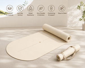 Tapis de <span class=keywords><strong>yoga</strong></span> en caoutchouc écologique <span class=keywords><strong>Pido</strong></span> antidérapant, personnalisable, avec mousse à mémoire de forme, marque privée, tapis de <span class=keywords><strong>yoga</strong></span> en caoutchouc Bala - Product Image 2