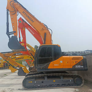 Excavadoras usadas HYUNDAI 220LC-9S de segunda mano excavadoras de 22 toneladas excavadoras sobre orugas Hyundai 220LC-9S en buenas condiciones para la venta - Product Image 6