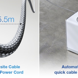 Ecovacs เครื่องทำความสะอาดกระจกไฟฟ้าสำหรับโรงแรม W2 Pro OMNI อัตโนมัติเต็มรูปแบบต้านเชื้อแบคทีเรีย - Product Image 4