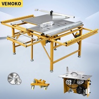 Scie à table coulissante en promotion avec système de rainurage pour panneaux MDF et mélaminés, coupe sans éclats