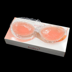 カスタマイズされた防水シリコンボディ通気性テープシームレスラウンド形状プッシュアップストラップレス接着非表示再利用可能セクシーブラ - Product Image 6