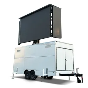 户外模型Mobiled-21S发光二极管屏幕显示防水拖车移动拖车发光二极管标志发光二极管广告拖车