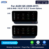 Lecteur vidéo automobile Android sans fil Qualcomm CarPlay, autoradio multimédia pour AUDI 08-16 Q5, unité principale, lecteurs radio, écran HD