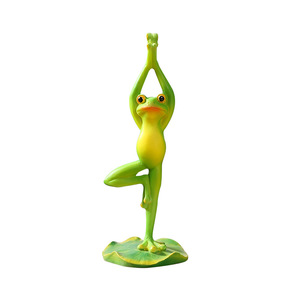 Figurine de grenouille de yoga Mystic Arts en résine, décoration de bureau, cadeau - Product Image 5