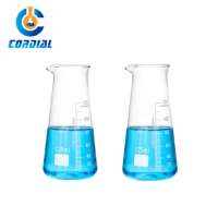 Bécher conique en verre borosilicate 3.3 CORDIAL 125/250/500 ml avec bec verseur pour usage en laboratoire