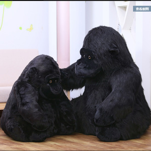 Peluche Gorilla "King Kong" - Grande Pupazzo Scimmia Personalizzato - <span class=keywords><strong>Regalo</strong></span> Perfetto per il Compleanno di una Ragazza - Product Image 2