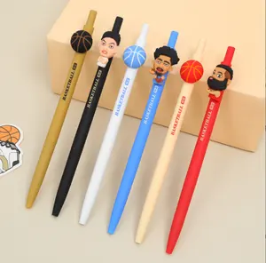 Comic-Basketball-Serie drücken neutralen Stift Student Stift niedlichen Cartoon-Stift